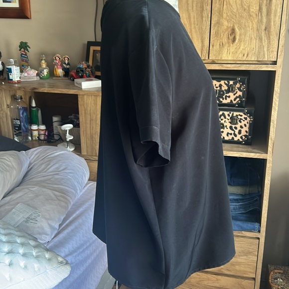 Whitney Black Short Sleeve Blouse - XL - Picture 2 of 5